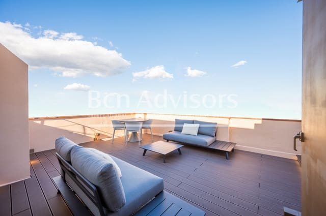 1 bedroom Penthouse for sale in La Dreta de L'Eixample, Barcelona city - € 800,000 (Ref: 9097484)
