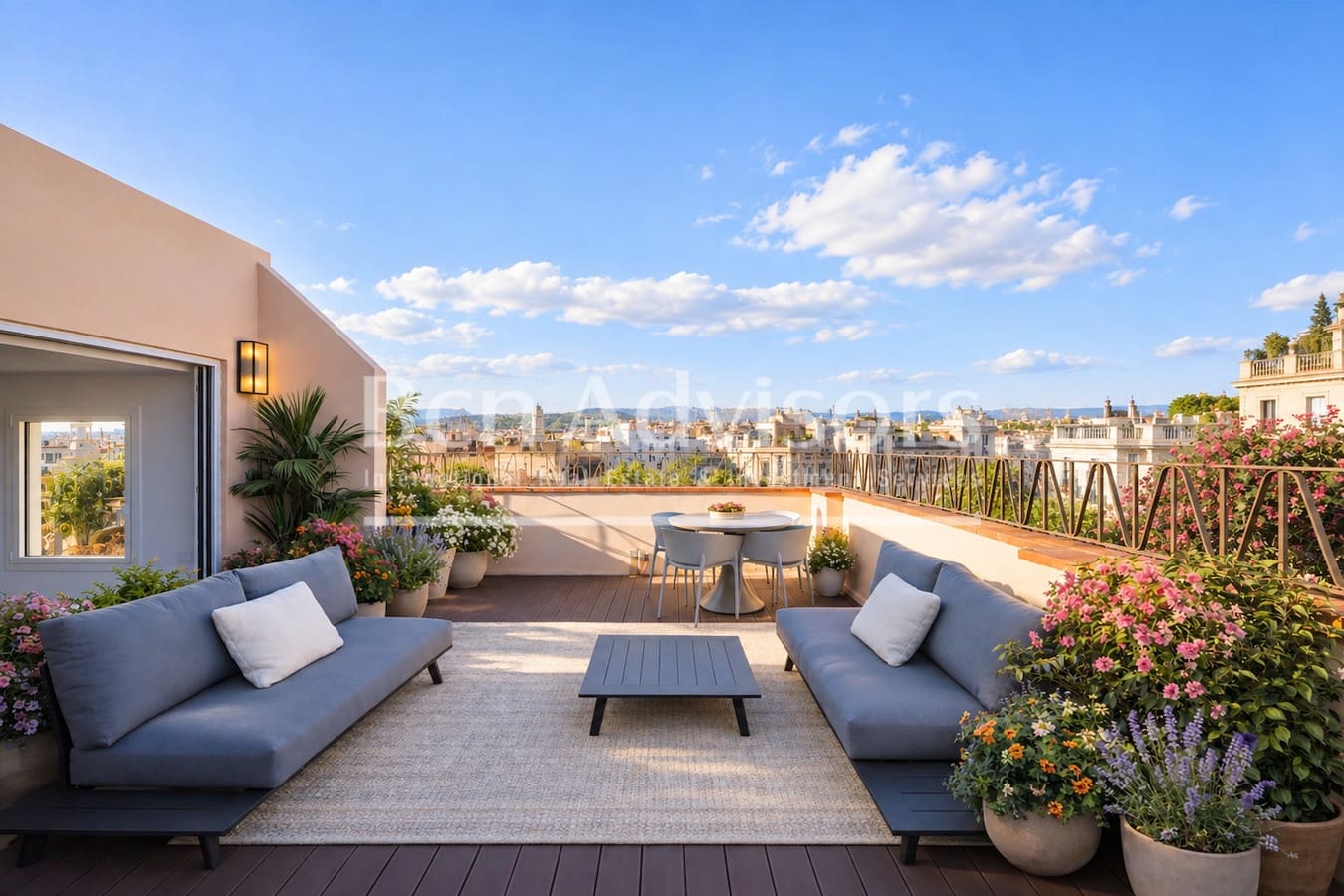1 makuuhuone Kattohuoneisto myytävänä paikassa Barcelona kaupunki - 800 000 € (Ref: 9097484)