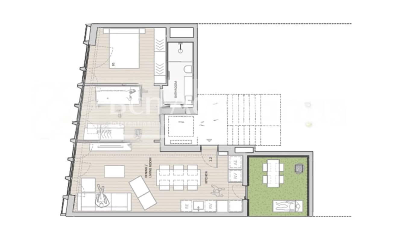 2 soveværelse Lejlighed til salg i Barcelona by - € 485.000 (Ref: 9097490)