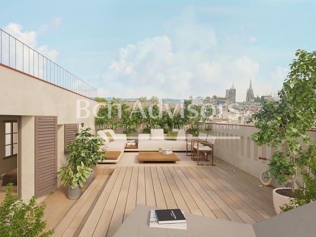 3 slaapkamer Penthouse te koop in Sant Pere, Santa Caterina i La Ribera, Barcelona stad - € 1.795.000 (Ref: 9097493)