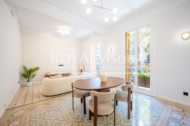 3 quarto Apartamento para venda em La Dreta de L'Eixample, Barcelona cidade - 1 100 000 € (Ref: 9097494)