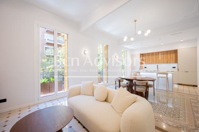 3 quarto Apartamento para venda em La Dreta de L'Eixample, Barcelona cidade - 1 100 000 € (Ref: 9097494)