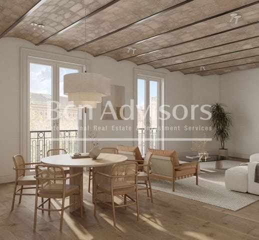 2 bedroom Apartment for sale in La Dreta de L'Eixample, Barcelona city - € 1,160,000 (Ref: 9097496)