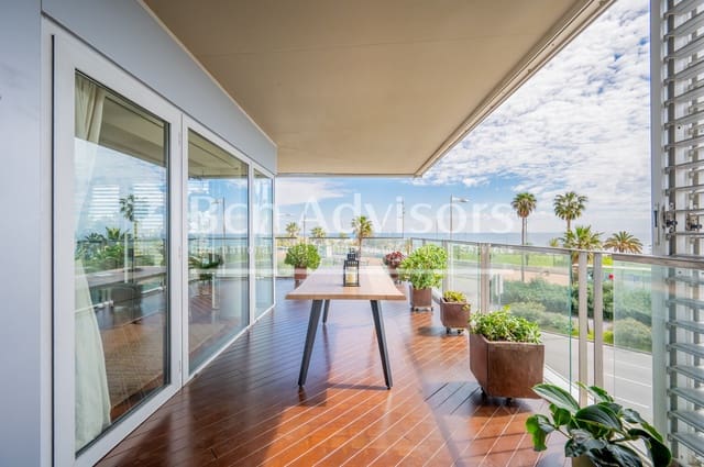 2 quarto Apartamento para venda em Diagonal Mar i El Front Marítim del Poblenou, Barcelona cidade com piscina garagem - 1 190 000 € (Ref: 9097499)