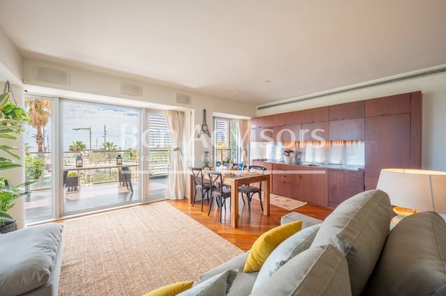 2 quarto Apartamento para venda em Diagonal Mar i El Front Marítim del Poblenou, Barcelona cidade com piscina garagem - 1 190 000 € (Ref: 9097499)