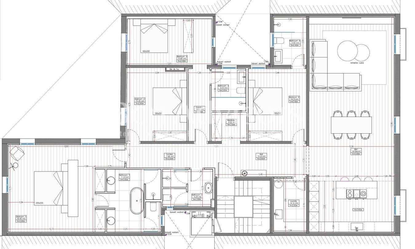 4 sypialnia Apartament na sprzedaż w Miasto Barcelona - 2 250 000 € (Ref: 9097506)