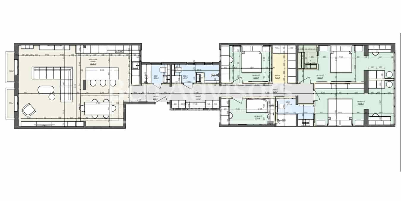 4 slaapkamer Penthouse te koop in Barcelona stad - € 1.435.000 (Ref: 9097512)