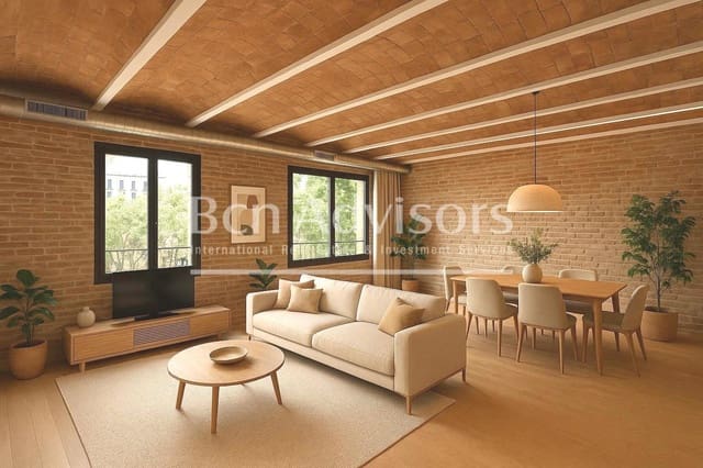 4 chambre Appartement à vendre à La Dreta de L'Eixample, Barcelone ville - 1 295 000 € (Ref: 9097515)