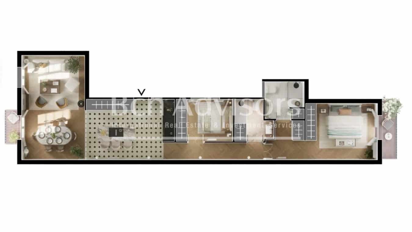 2 slaapkamer Appartement te koop in Barcelona stad - € 645.000 (Ref: 9097523)