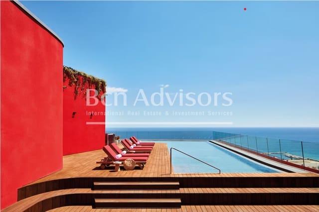 4 soveværelse Penthouse til salg i El Besòs i El Maresme, Barcelona by med swimmingpool - € 5.664.987 (Ref: 9097530)