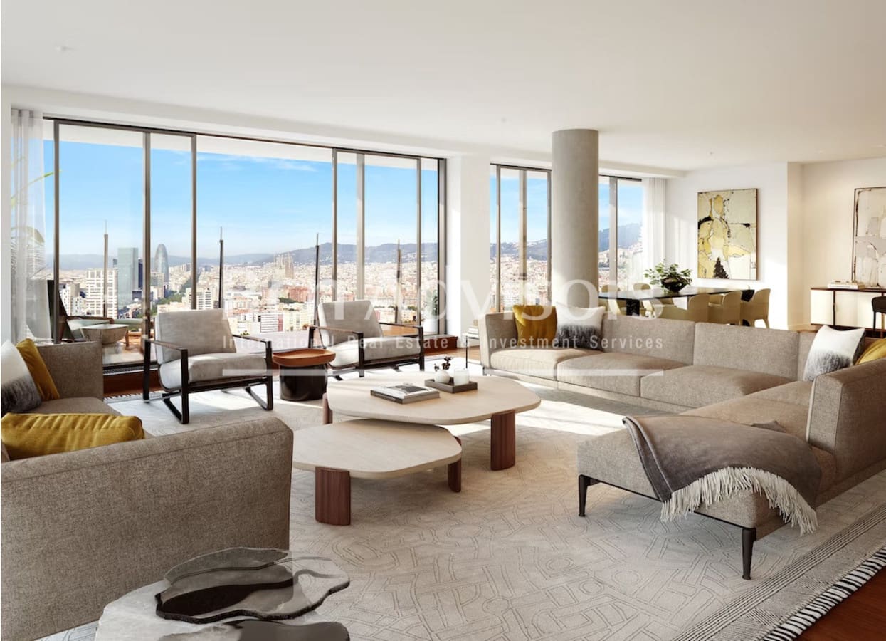 3 sovrum Lägenhet till salu i Barcelona stad med pool - 3 450 000 € (Ref: 9097533)