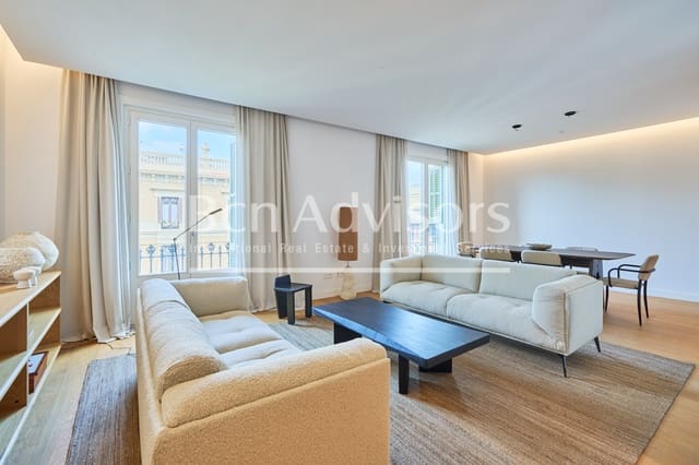 2 bedroom Apartment for sale in La Dreta de L'Eixample, Barcelona city with pool - € 1,950,000 (Ref: 9097546)
