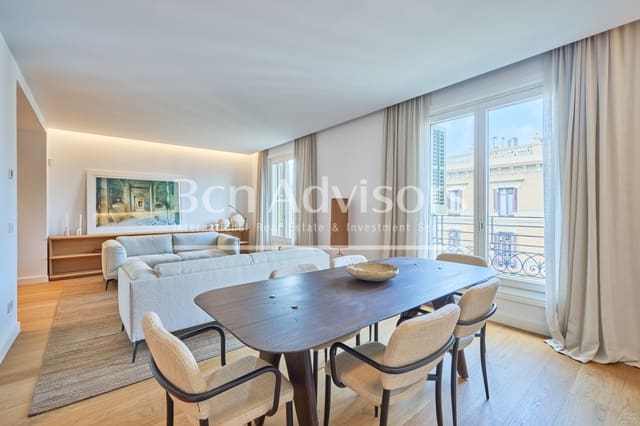 2 quarto Apartamento para venda em La Dreta de L'Eixample, Barcelona cidade com piscina - 2 050 000 € (Ref: 9097548)