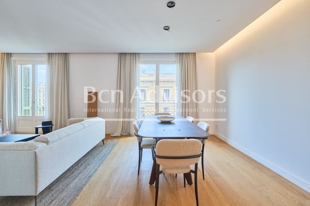 2 quarto Apartamento para venda em La Dreta de L'Eixample, Barcelona cidade com piscina - 2 050 000 € (Ref: 9097548)