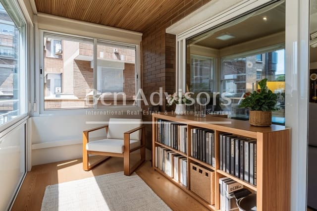 4 chambre Appartement à vendre à Les Tres Torres, Barcelone ville - 1 100 000 € (Ref: 9115974)