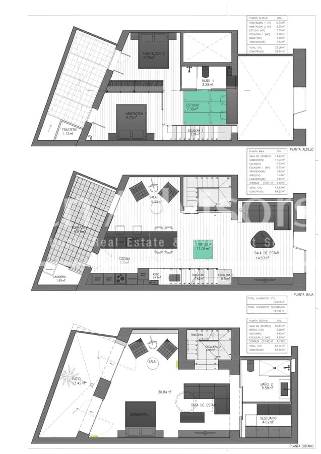 3 soverom Leilighet til salgs i Barcelona by - € 799 000 (Ref: 9153821)