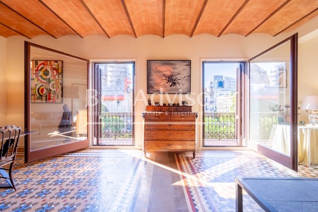 3 bedroom Apartment for sale in La Dreta de L'Eixample, Barcelona city - € 1,330,000 (Ref: 9153823)