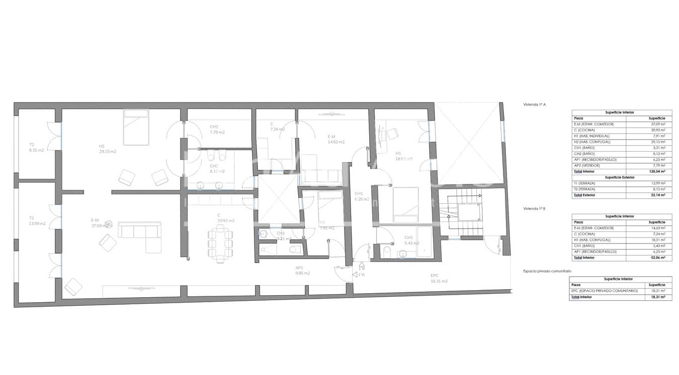 3 sypialnia Apartament na sprzedaż w Miasto Barcelona - 895 000 € (Ref: 9160904)