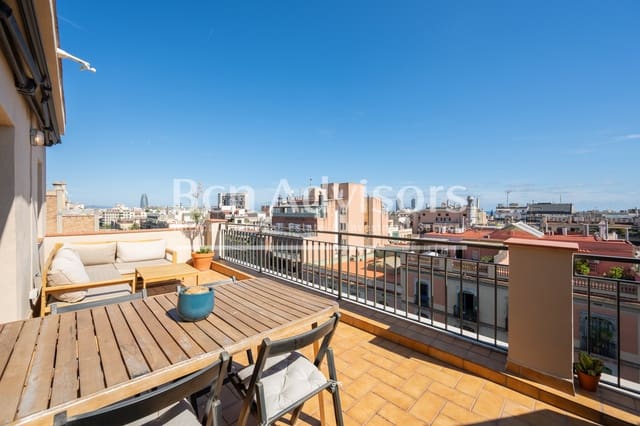 2 soveværelse Penthouse til salg i La Dreta de L'Eixample, Barcelona by - € 995.000 (Ref: 9254889)