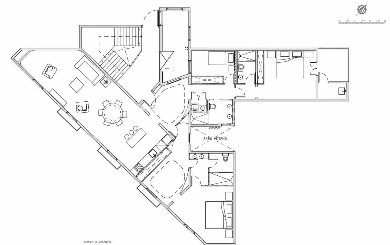 3 sovrum Lägenhet till salu i Barcelona stad - 1 090 000 € (Ref: 9310698)