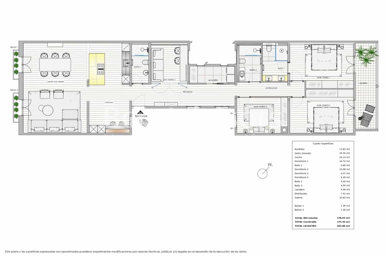 4 soveværelse Lejlighed til salg i Barcelona by - € 1.720.000 (Ref: 9353345)