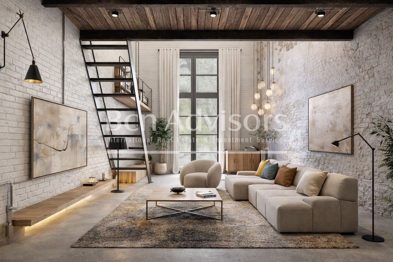 4 chambre Loft à vendre à Barcelone ville - 420 000 € (Ref: 9375106)