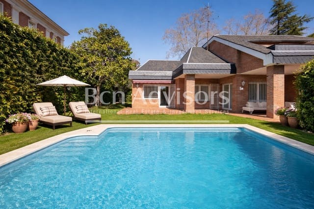 5 slaapkamer Villa te koop in Sant Gervasi - La Bonanova, Barcelona stad met zwembad - € 5.600.000 (Ref: 9390571)