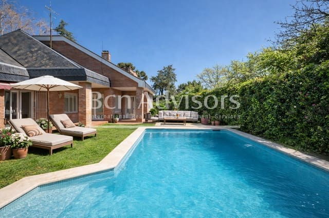 5 slaapkamer Villa te koop in Sant Gervasi - La Bonanova, Barcelona stad met zwembad - € 5.600.000 (Ref: 9390571)