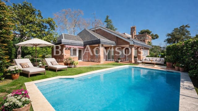 5 slaapkamer Villa te koop in Sant Gervasi - La Bonanova, Barcelona stad met zwembad - € 5.600.000 (Ref: 9390571)