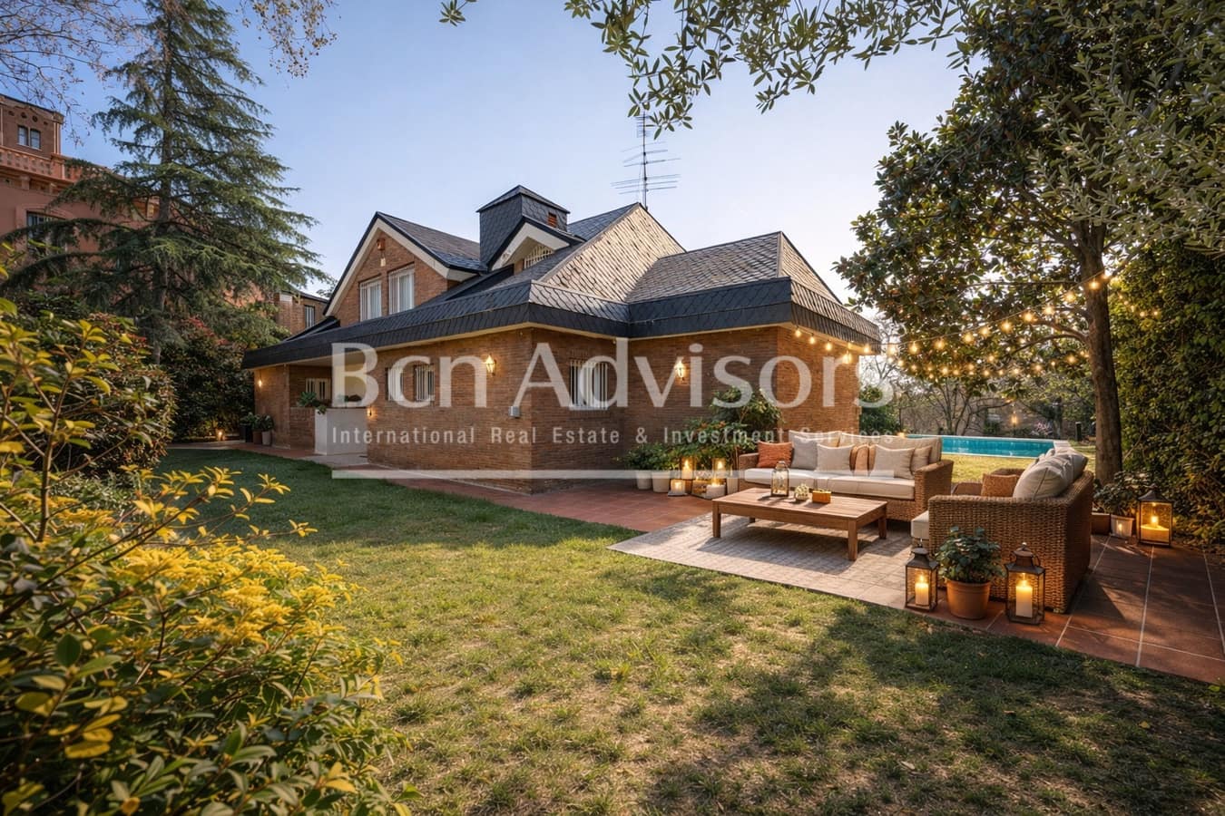 Chalet de 5 habitaciones en Barcelona ciudad en venta con piscina - 5.600.000 € (Ref: 9390571)