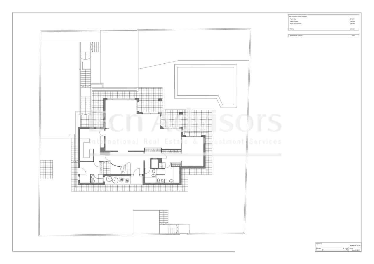 Chalet de 5 habitaciones en Barcelona ciudad en venta con piscina - 5.600.000 € (Ref: 9390571)