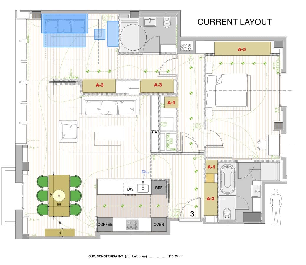 3 sovrum Lägenhet till salu i Barcelona stad med garage - 1 190 000 € (Ref: 9406418)