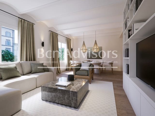 Apartamento de 3 habitaciones en Les Corts, Barcelona ciudad en venta - 1.250.000 € (Ref: 9410787)
