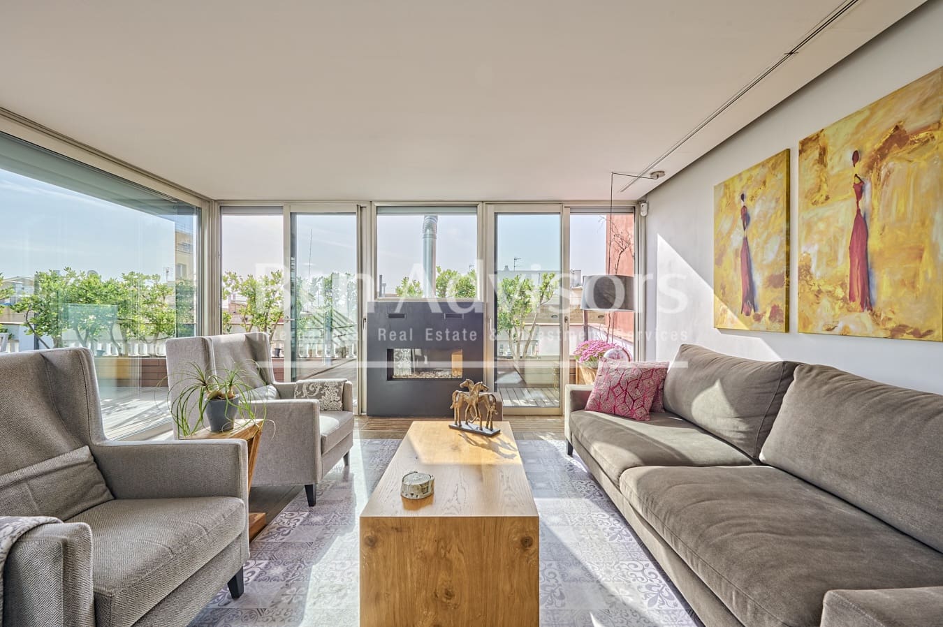 2 quarto Penthouse para venda em Barcelona cidade - 1 390 000 € (Ref: 9413859)