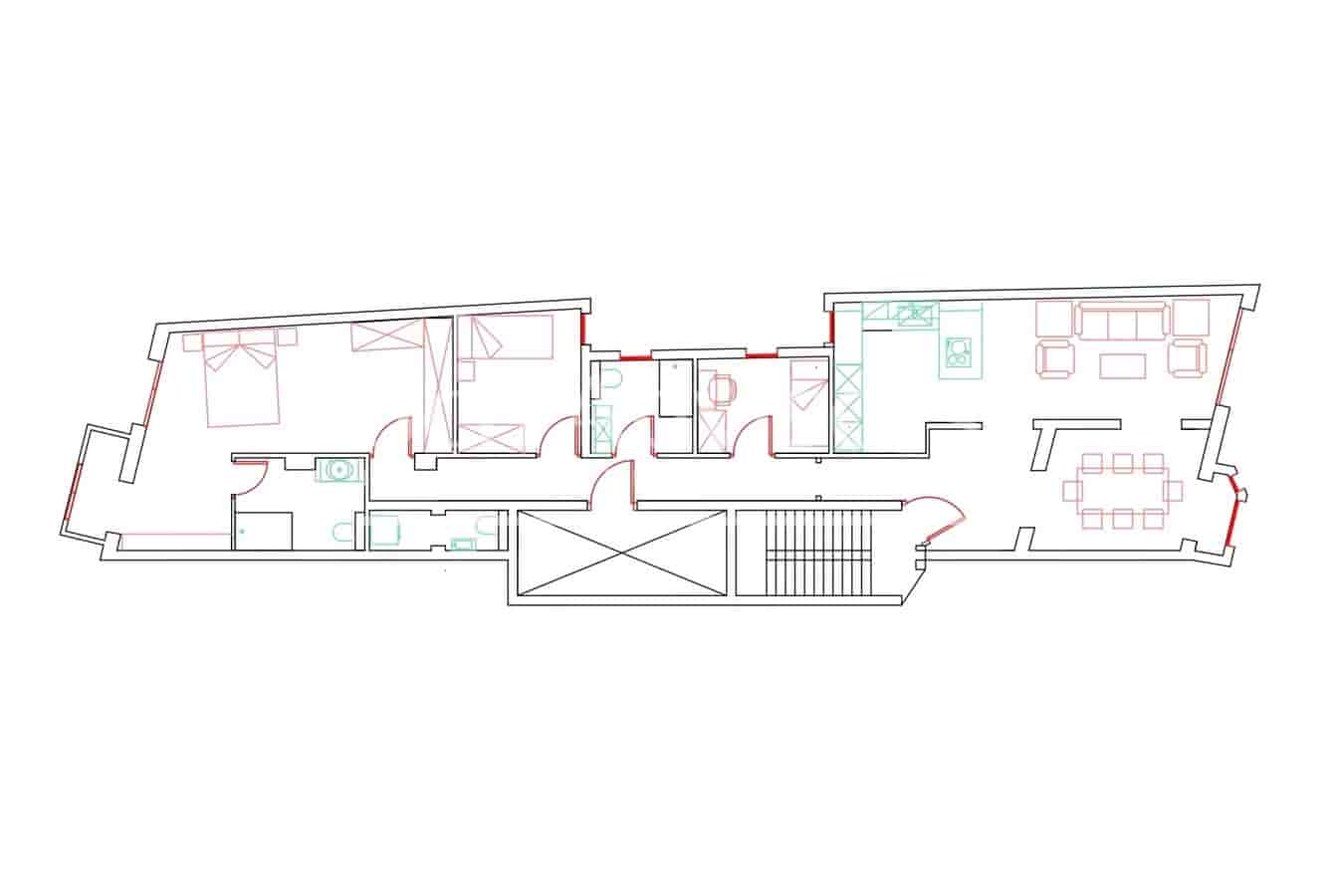 3 chambre Appartement à vendre à Barcelone ville - 890 000 € (Ref: 9437004)