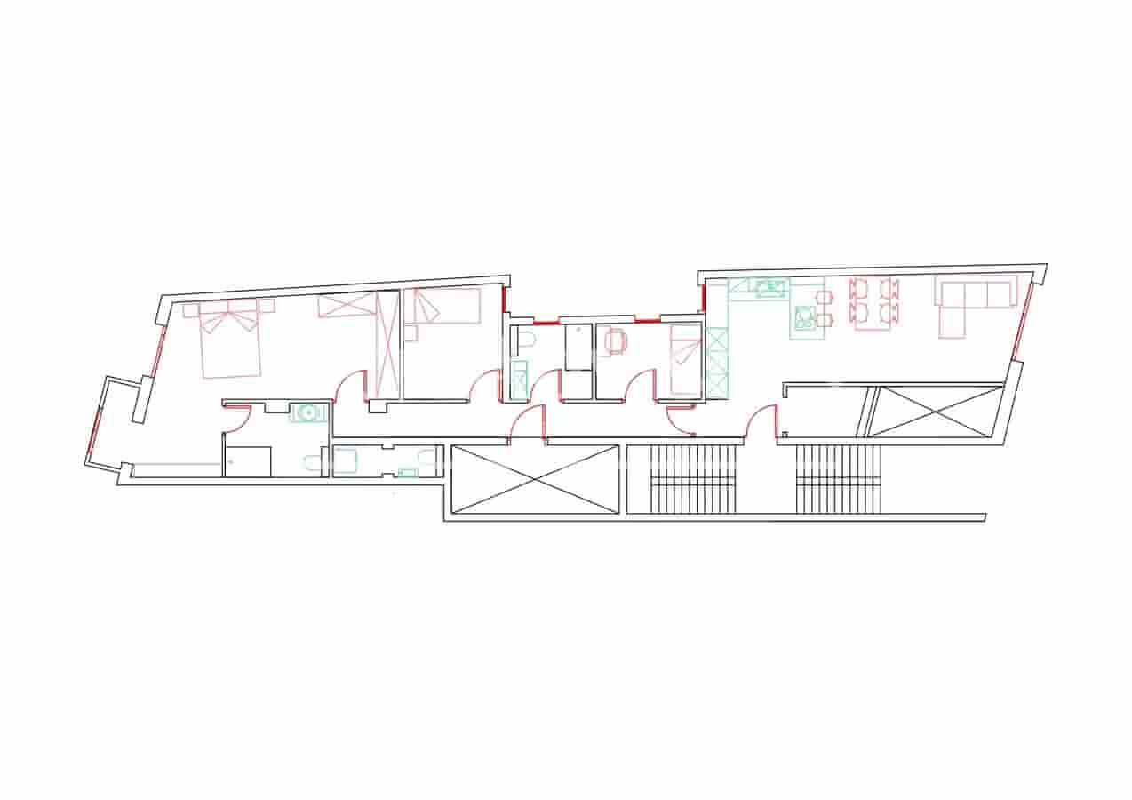 3 slaapkamer Appartement te koop in Barcelona stad - € 825.000 (Ref: 9437005)