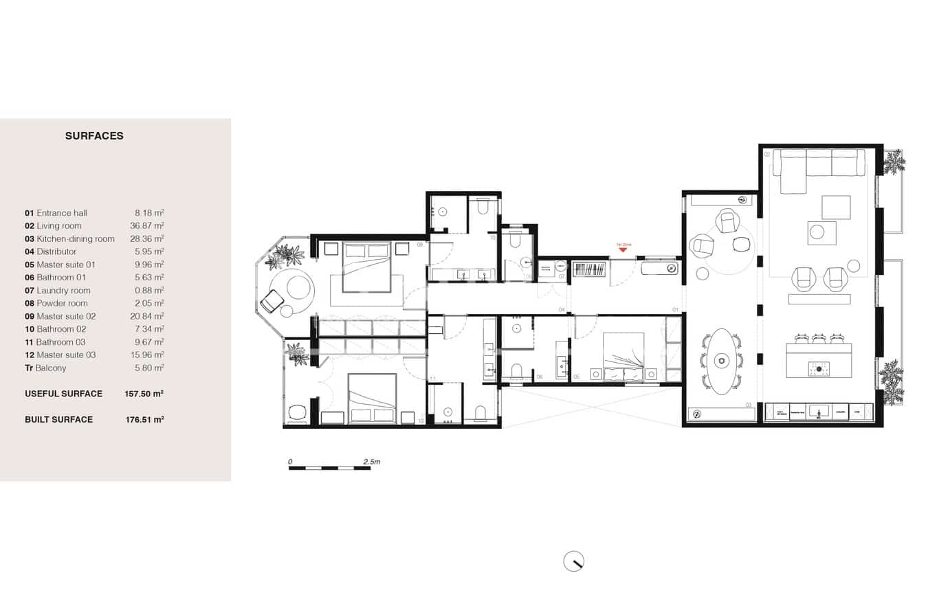 3 soverom Leilighet til salgs i Barcelona by - € 1 600 000 (Ref: 9439871)