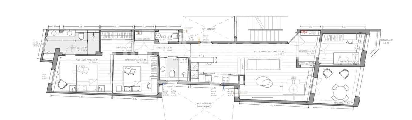 3 soverom Penthouse til salgs i Barcelona by - € 875 000 (Ref: 9456137)