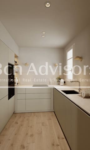 2 quarto Apartamento para venda em L'Antiga Esquerra de L'Eixample, Barcelona cidade - 795 000 € (Ref: 9513255)