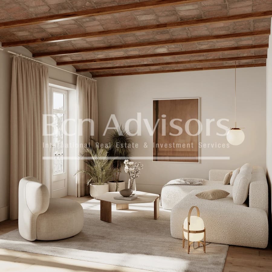 2 quarto Apartamento para venda em Barcelona cidade - 795 000 € (Ref: 9513255)