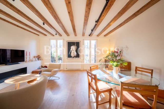 Apartamento de 3 habitaciones en La Dreta de L'Eixample, Barcelona ciudad en venta - 1.390.000 € (Ref: 9615345)