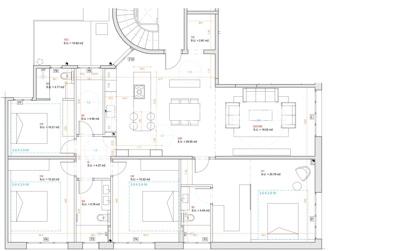 4 soveværelse Lejlighed til salg i Barcelona by - € 1.650.000 (Ref: 9619137)