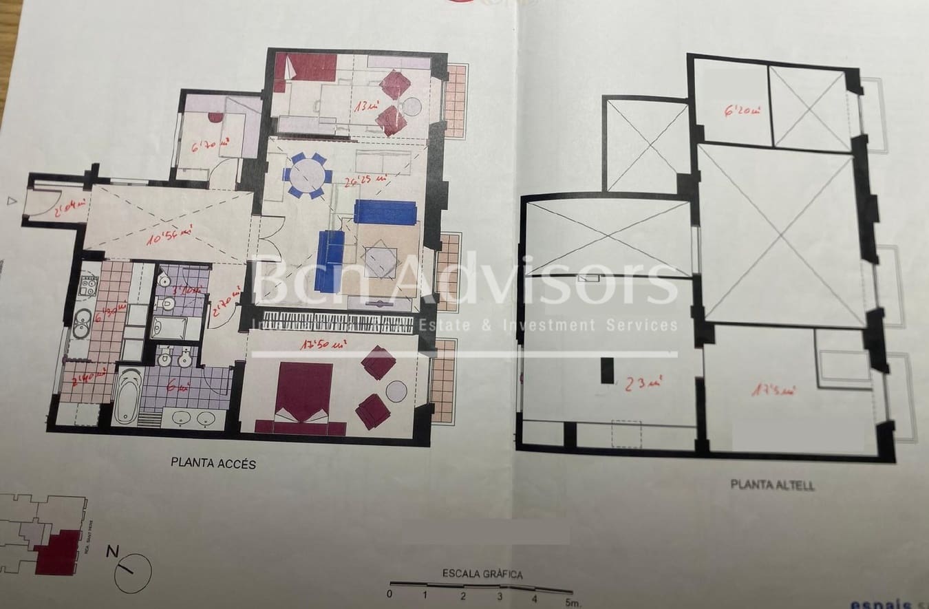 4 soverom Leilighet til salgs i Barcelona by - € 1 040 000 (Ref: 9637294)