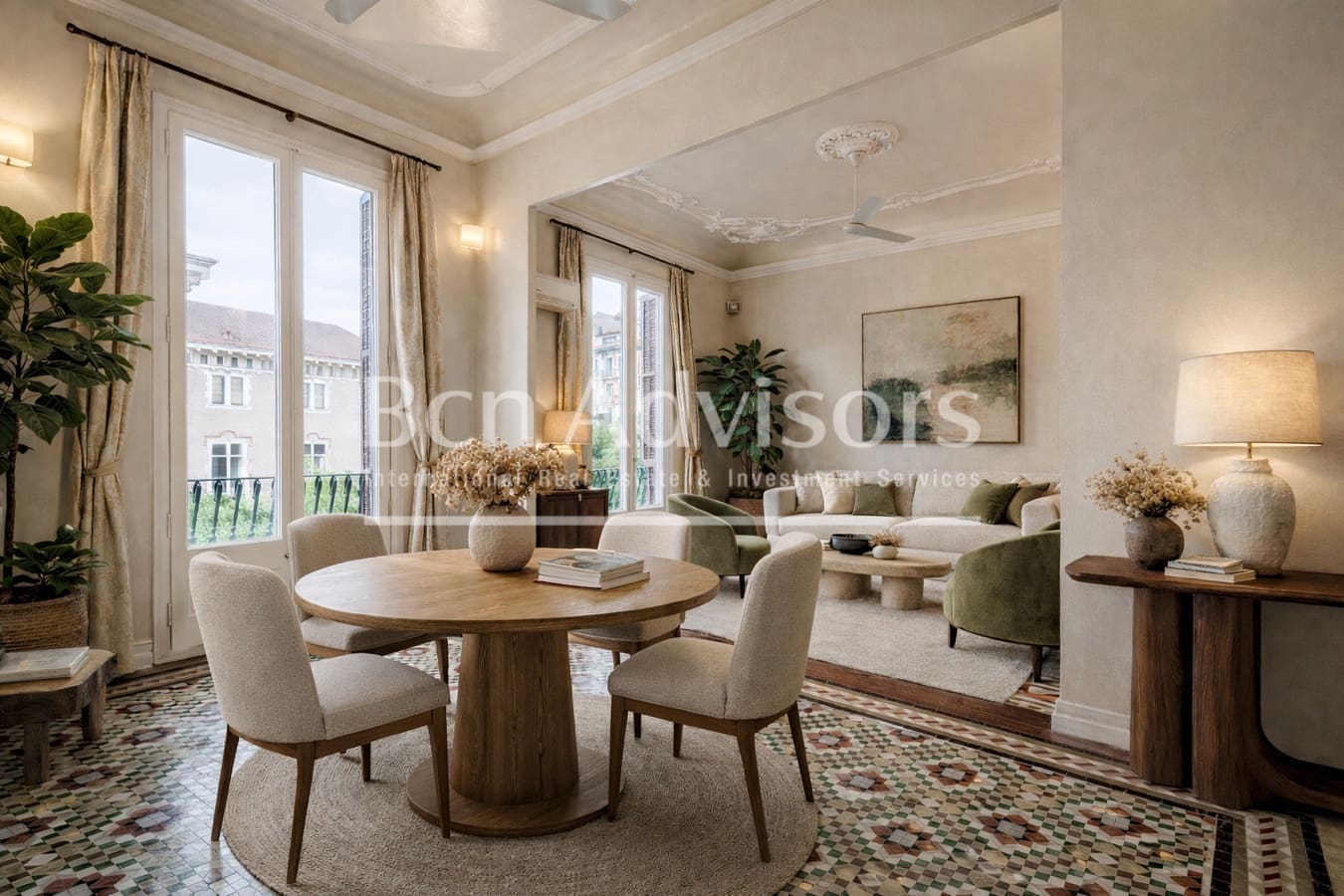 Apartamento de 3 habitaciones en Barcelona ciudad en venta - 1.695.000 € (Ref: 9647938)