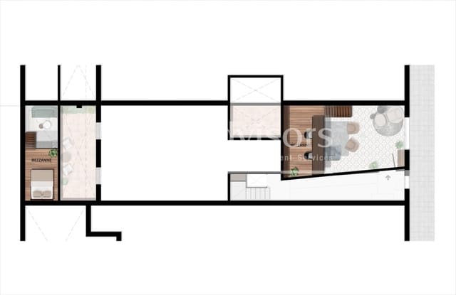 4 soverom Loft til salgs i El Poble Sec, Barcelona by - € 580 000 (Ref: 9651681)