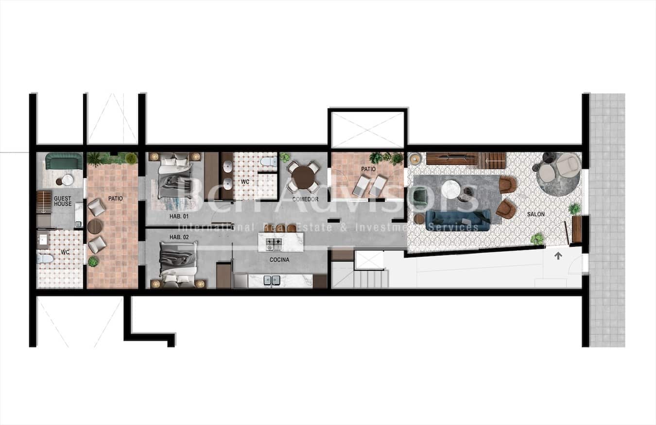 4 soverom Loft til salgs i Barcelona by - € 580 000 (Ref: 9651681)