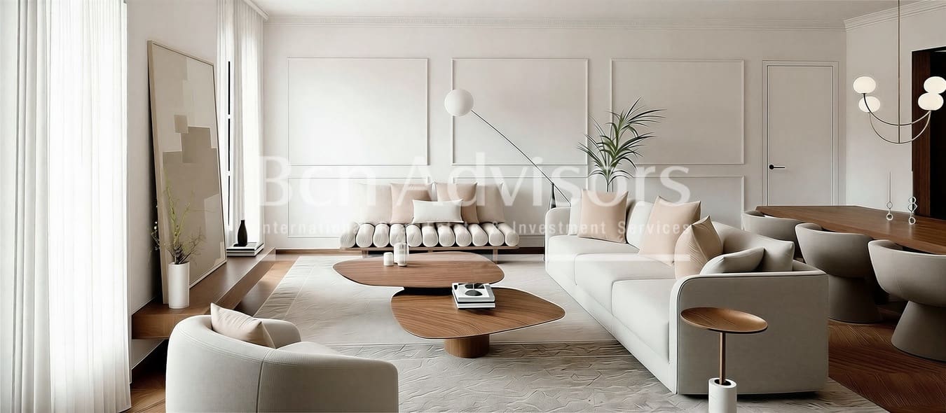 Apartamento de 3 habitaciones en Barcelona ciudad en venta - 1.560.000 € (Ref: 9677057)