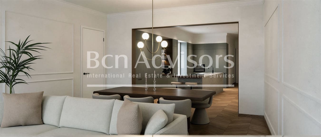 3 bedroom Apartment for sale in Barcelona city - € 1,560,000 (Ref: 9677057)