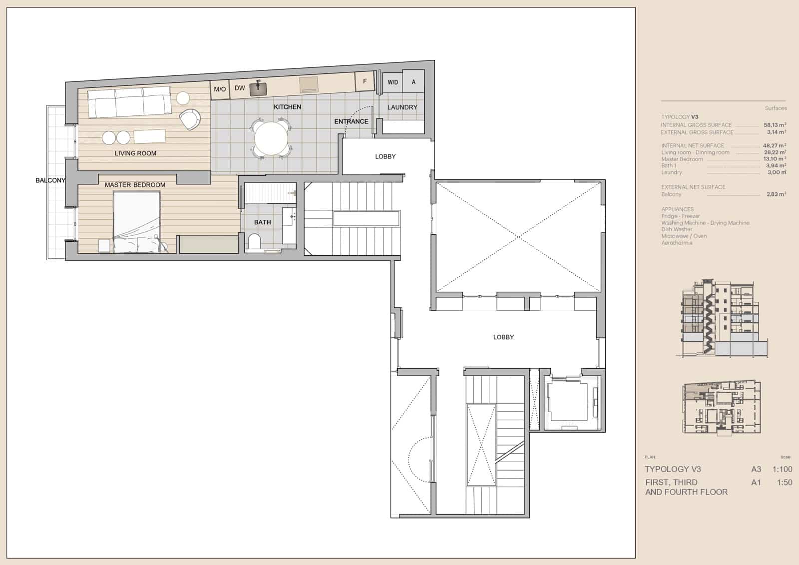 1 bedroom Apartment for sale in Barcelona city - € 840,000 (Ref: 9714729)