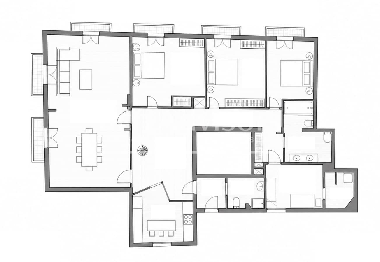 4 bedroom Apartment for sale in Barcelona city - € 895,000 (Ref: 9738370)